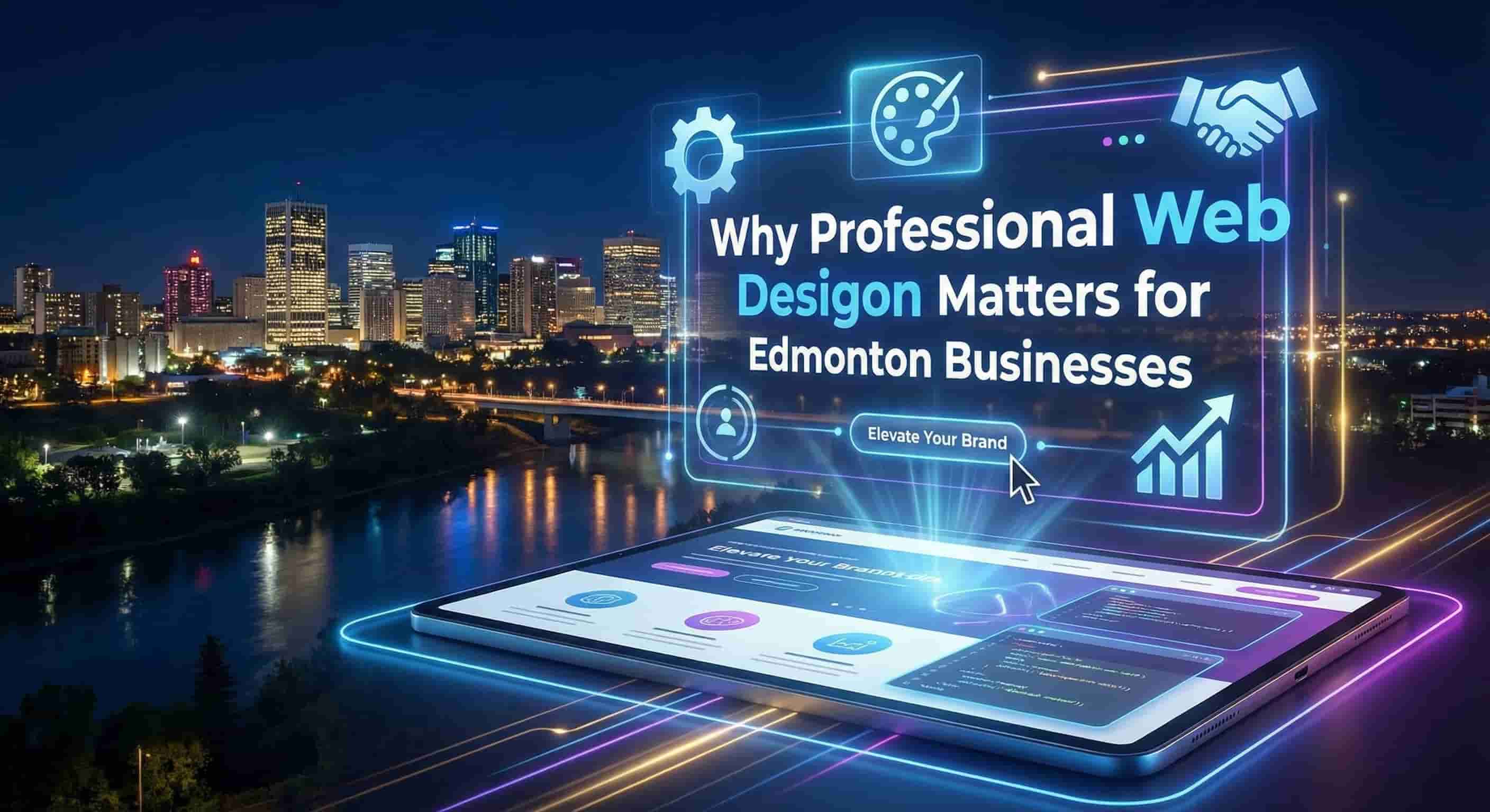 rofessional website design in Edmonton